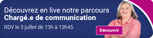 Réunion d’information Parcours Chargé.e de communication